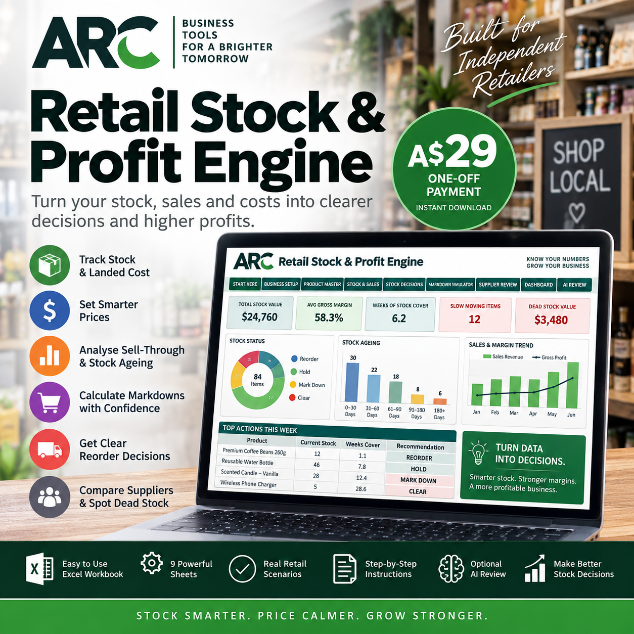 ARC Retail Stock and Profit Engine